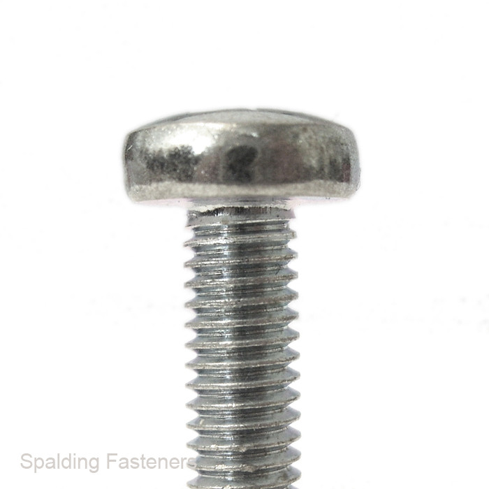 No.6 Zinc Plated Pan Pozi Head Self Tapping Screws