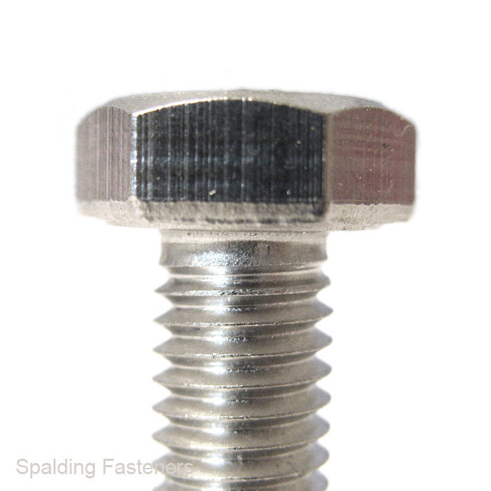 M4 Metric A2 Grade Stainless Hex Head Set Screw Fully Threaded Bolts