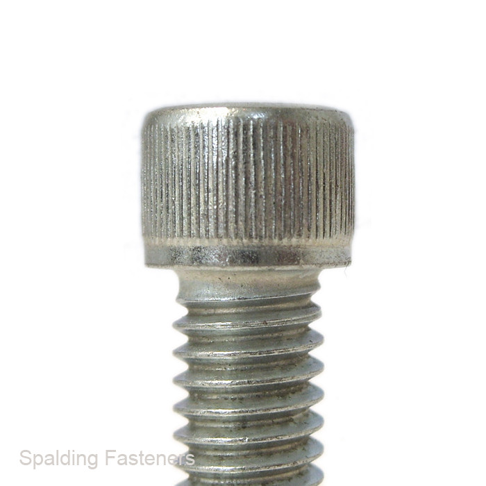 M8 Metric 12.9 Grade Zinc Plated Steel Socket Cap Set Screws