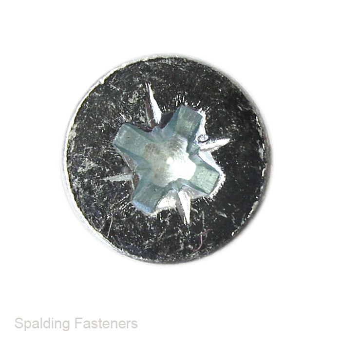 No.8 Zinc Plated Steel Countersunk Pozi Head Woodscrews