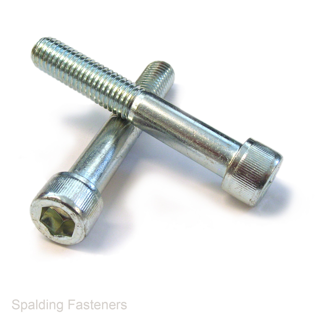 M8 Metric 12.9 Grade Zinc Plated Steel Socket Cap Bolts