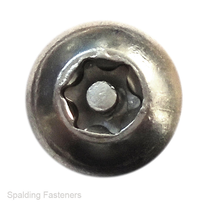 M5 Metric Stainless 6 Pin Torx Button Machine Screws