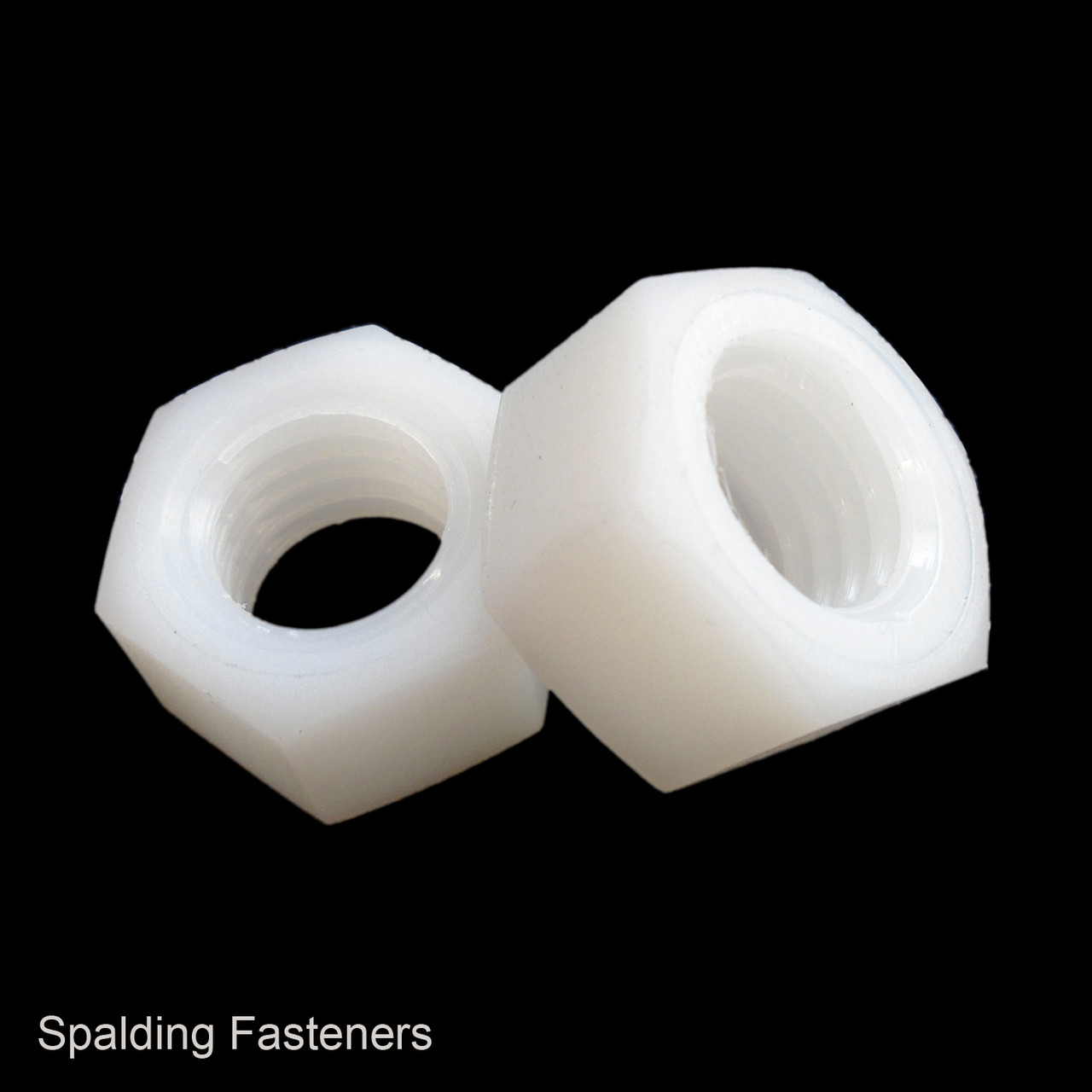 Metric Nylon Full Nuts DIN934