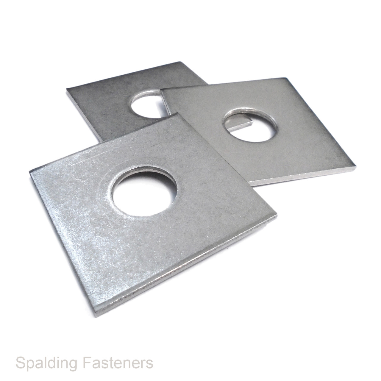STAINLESS STEEL SQUARE PLATE WASHERS THICK HEAVY DUTY A2 GRADE 