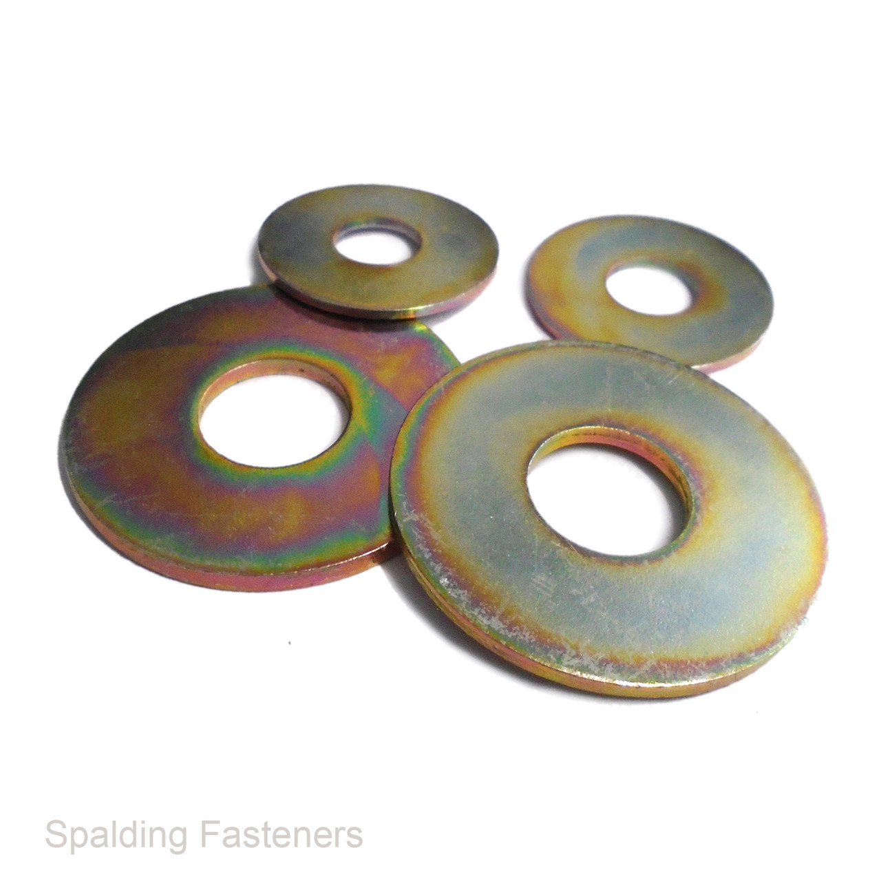 Metric Zinc Yellow Penny Repair Mudgard Washers