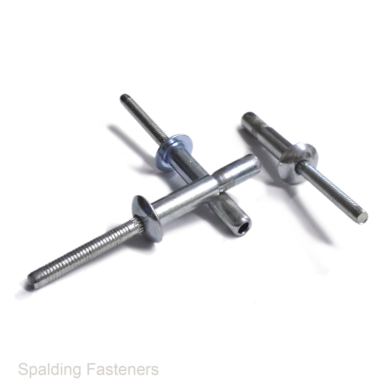 STRUCTURAL POP RIVETS DOME HEAD STEEL MONOBOLT BREAKSTEM FASTENERS HIGH TENSILE 