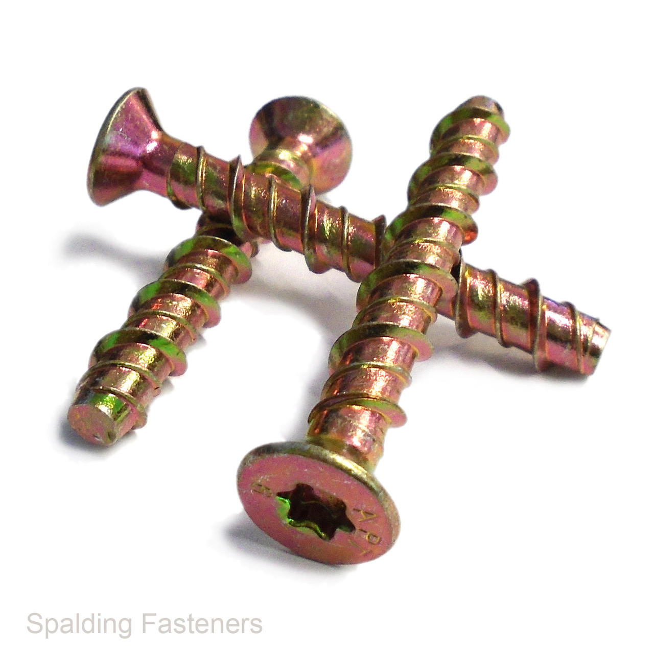 6mm Countersunk Torx Self Tapping Concrete Anchor Fixing Thunder Screws