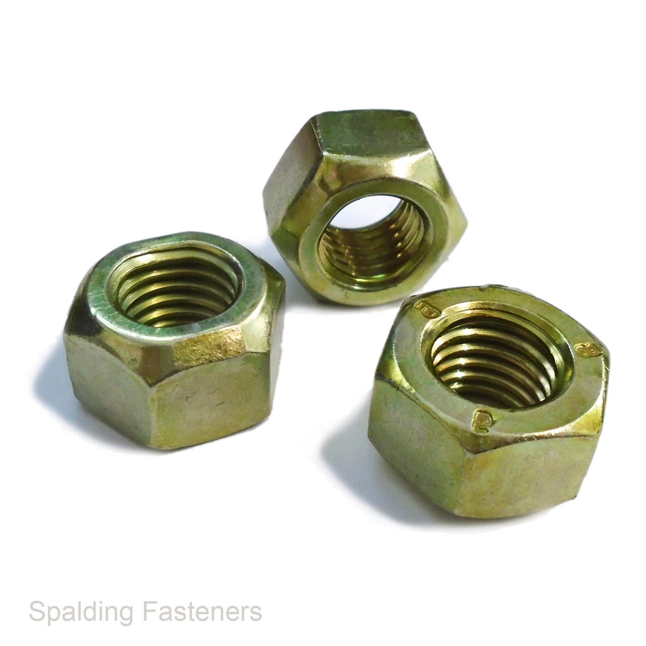 PHILLIDAS NUTS METRIC HT ZINC YELLOW SELF LOCKING NUTS