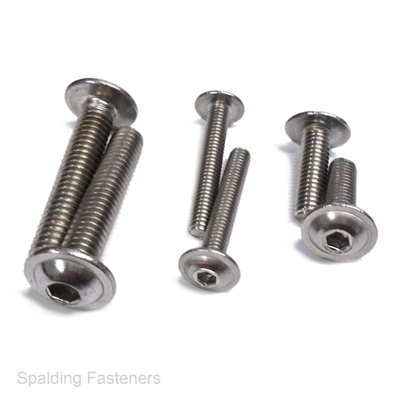 M5 A2 Stainless Steel Socket Flange Button Screws ISO7380