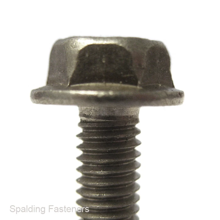 M6 Metric A4 Marine Grade Stainless Steel Hexagon Flange Bolts DIN6921
