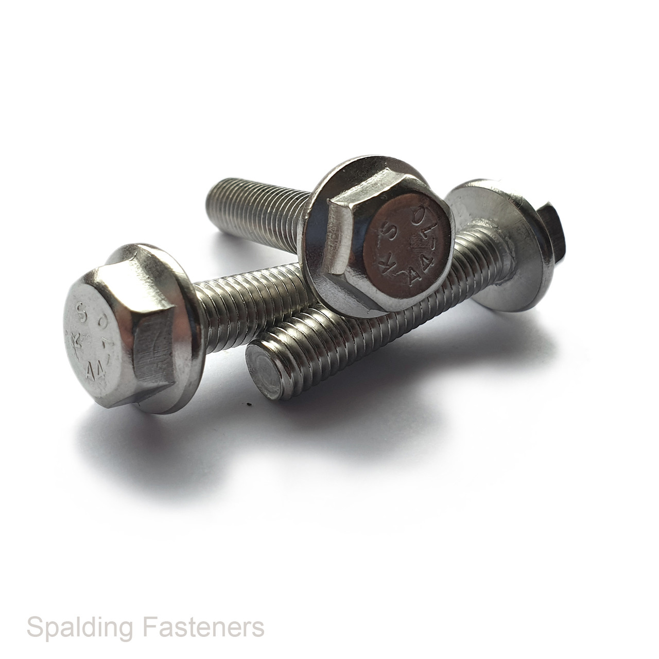 M10 Metric A4 Marine Grade Stainless Steel Hexagon Flange Bolts DIN6921