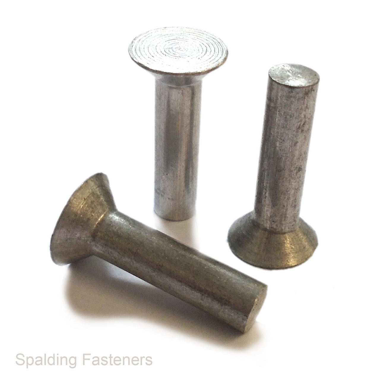 ALUMINUM COUNTERSUNK HEAD SOLID RIVETS METRIC SIZES