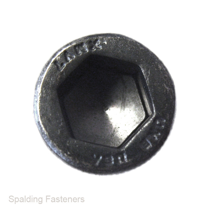 M14 Metric 12.9 Grade Self Colour Socket Cap Bolts With Shank