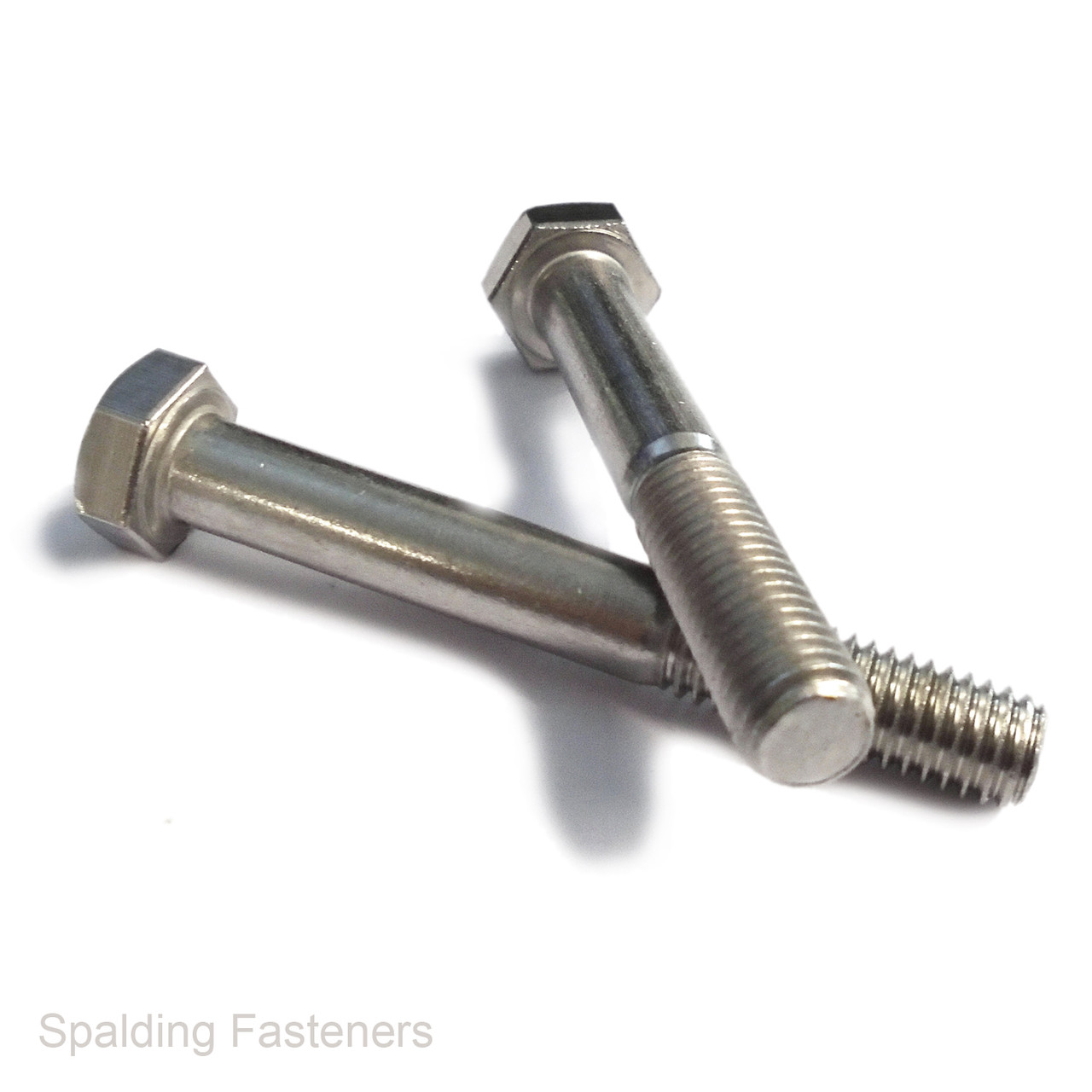 M5 A4-80 Stainless Part Thread Hex Bolts DIN 931