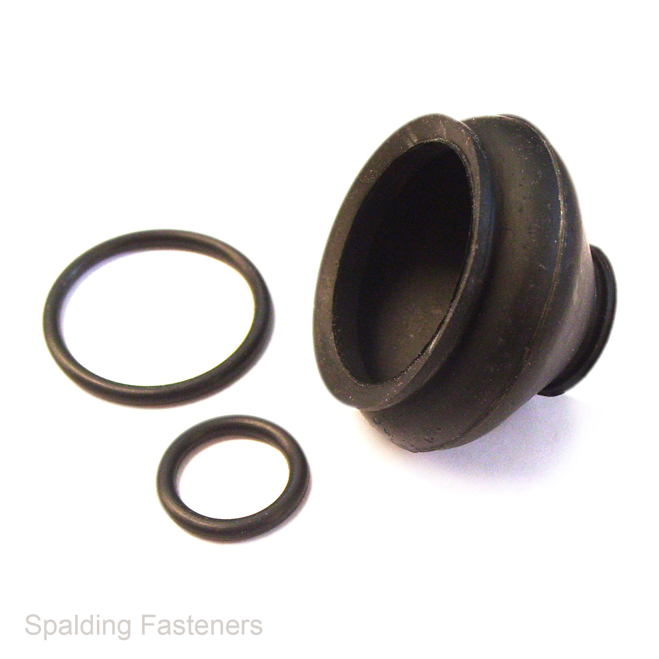 Black Rubber Dust Covers For Ball Joints With O Rings