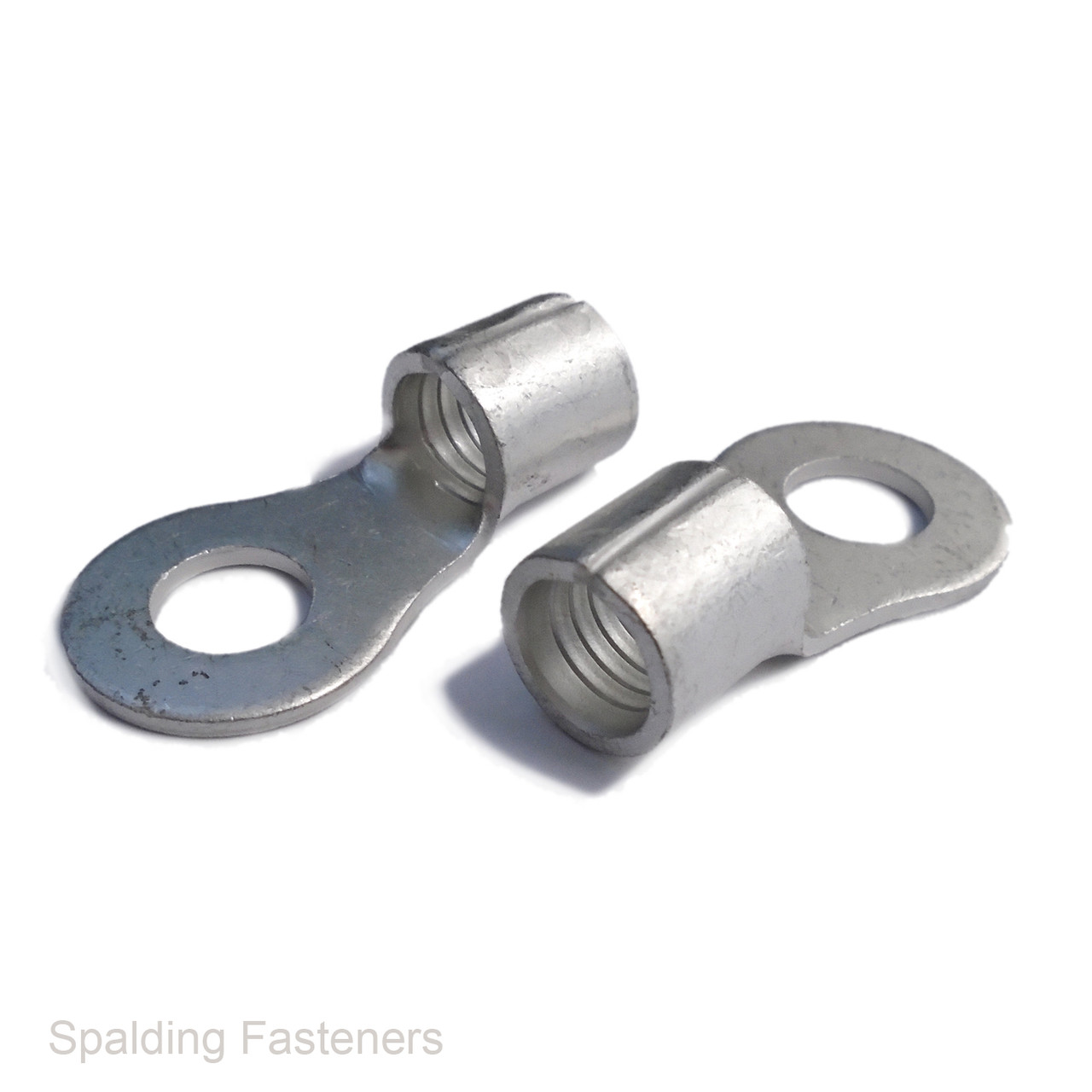 Electrical Tin Plated Copper Tube Terminals With Flared Entry - Various Sizes