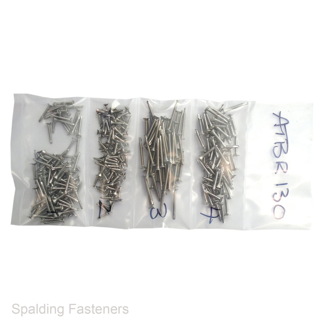 Assorted A2 Stainless Steel Countersunk Pozi Self Drilling Screws