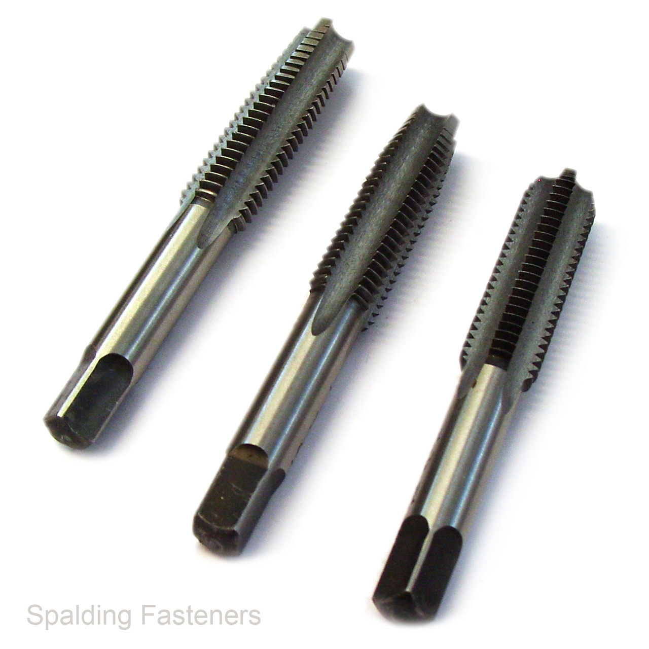 VARIOUS UNF CARBON STEEL SET IN CASE WITH TAPS DIES