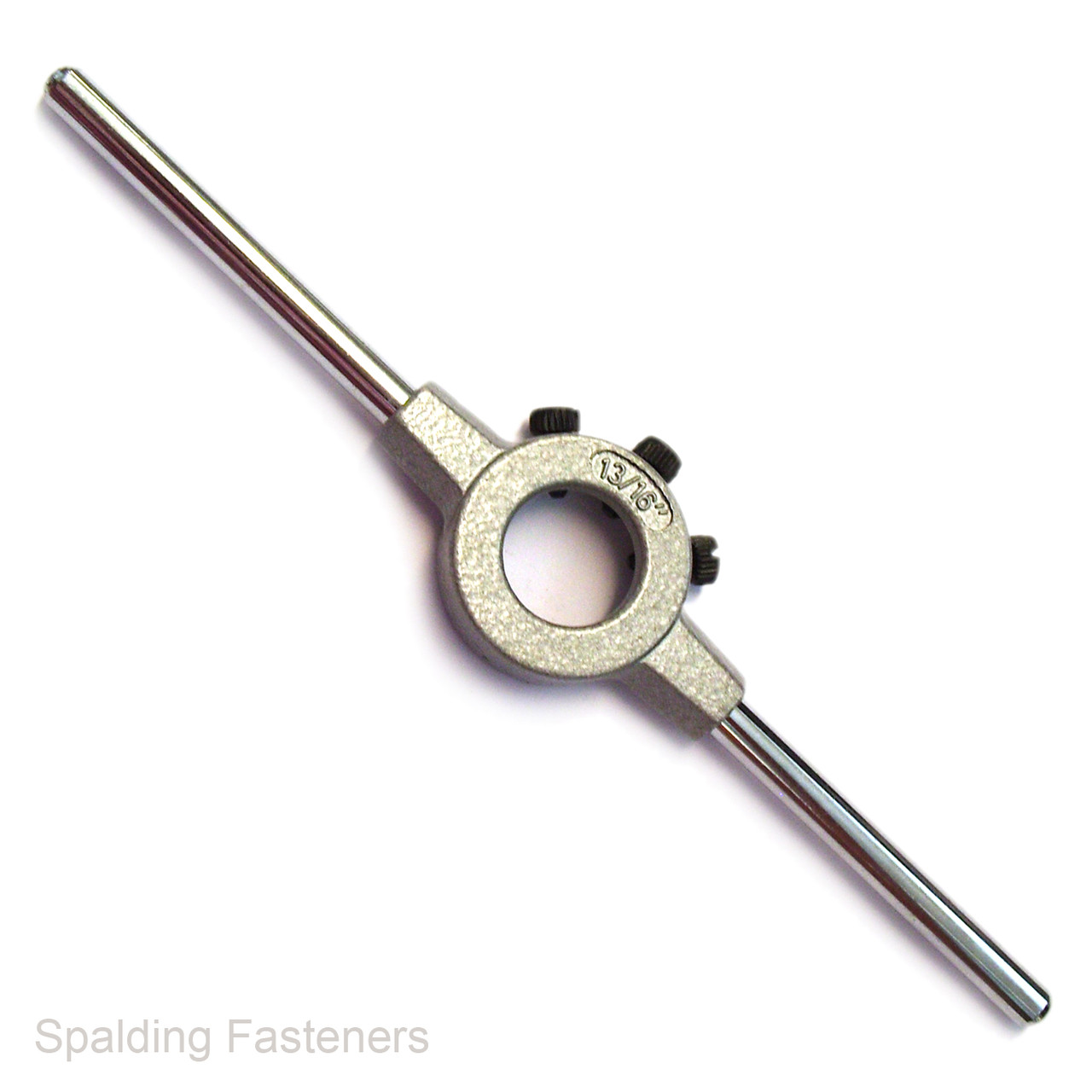 VARIOUS UNF CARBON STEEL SET IN CASE WITH TAPS DIES