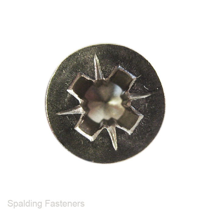 No.12 A2 Grade Stainless Steel Countersunk Pozi Head Self Tapping Screws