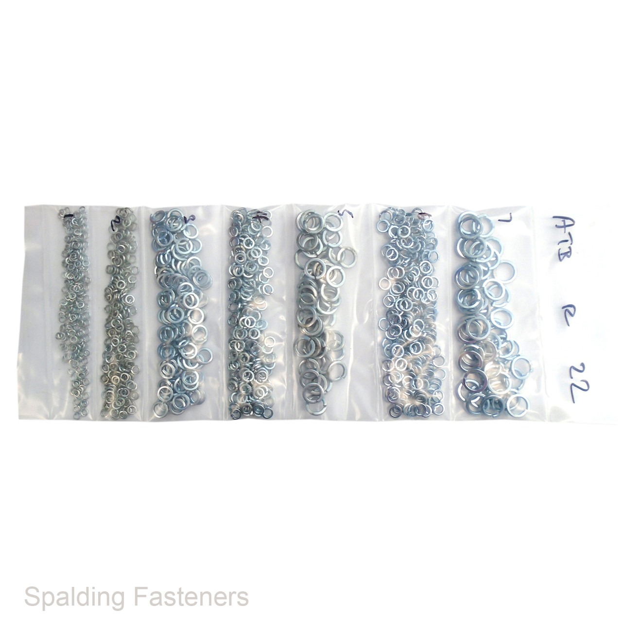 Assorted Zinc Plated Spring Washers - M3 To M12