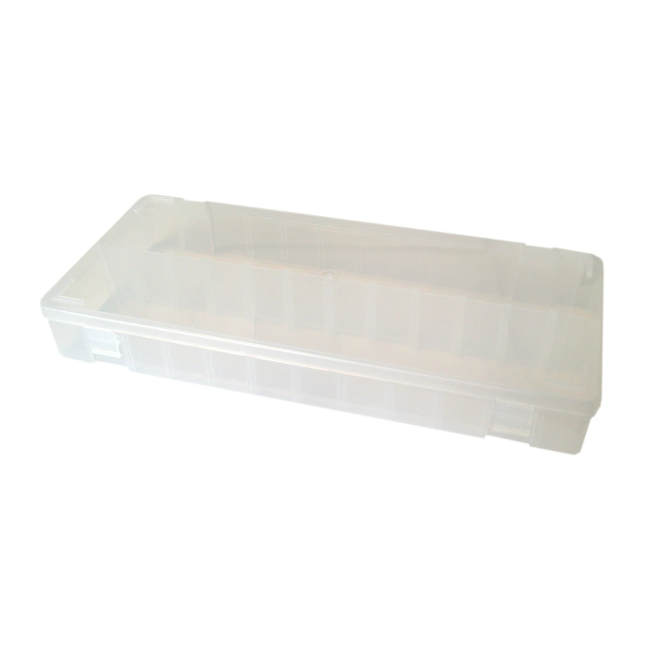 Large Clear Plastic Storage Box with Dividers