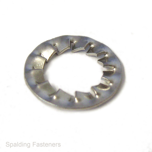 Metric A2 Grade Stainless Steel External Serrated Shakeproof Washers DIN6798A