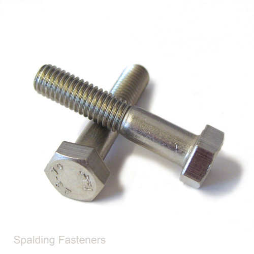 1/2" UNC A2 Grade Stainless Steel Hexagon Head Bolts With Shank