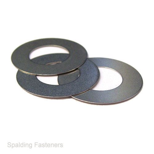 Metric Self Colour Steel Shim Washers - 0.5mm Thick