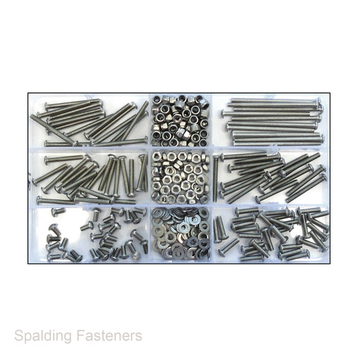 Metric M3 Stainless Socket Button Screws, Nuts & Washers