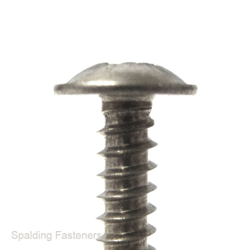 No.6 A2 Stainless Steel Pozi Flange Head Self Tapping Screws