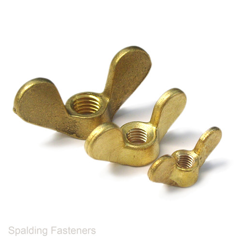 Metric Brass Wing Nuts