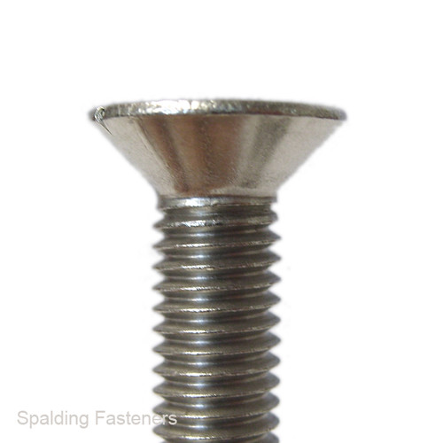 M3.5 Metric A2 Grade Stainless Steel Countersunk Pozi Machine Screws