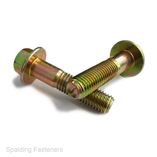 M14 Metric Coarse 8.8 Yellow Zinc Part Thread Flange Bolts
