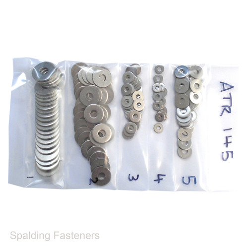 Assorted Metric Stainless Flat Form G Washers