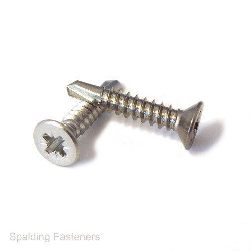 320 Assorted A2 Stainless Countersunk Pozi Self Drilling Screws