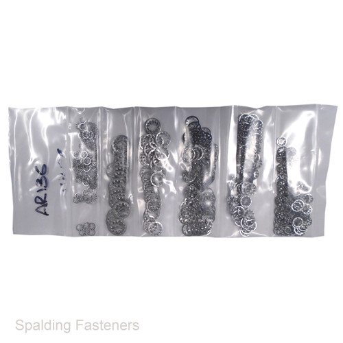 Assorted Imperial A2 Grade Stainless Steel Shakeproof Washers
