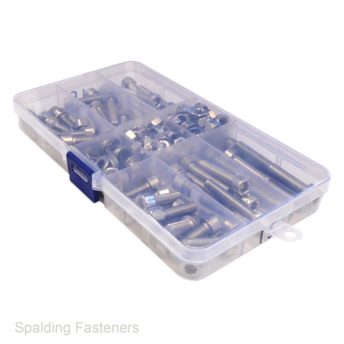 Assorted M6 Metric Stainless Socket Cap Screws, Nuts & Washers