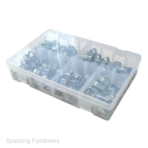 Assorted Hose O Clips 8-11, 9-12, 11-13, 13-15 & 15-18mm