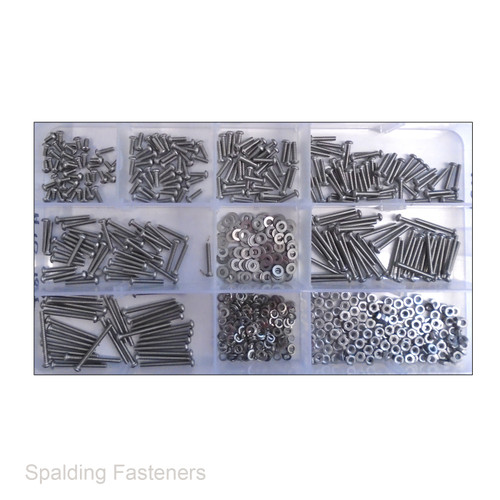 ASSORTED M2 METRIC A2 STAINLESS SOCKET BUTTON