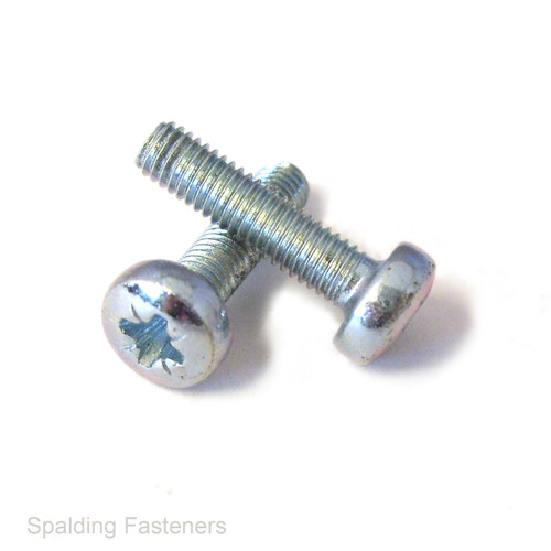 Assorted M3 Metric Zinc Plated Pan Pozi Screws