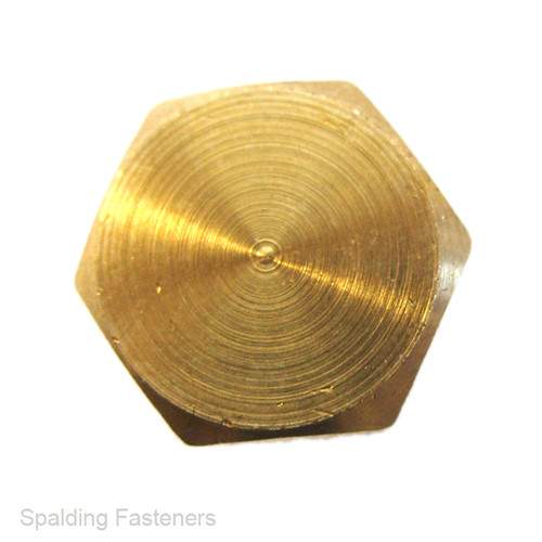 M12 Metric Brass Hexagon Head Fully Threaded Set Screw