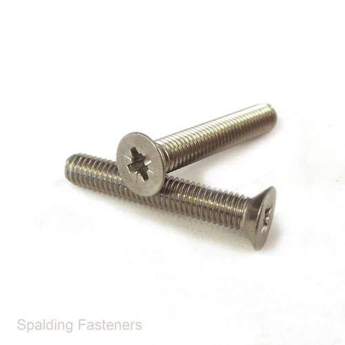 M2.5 A2 Countersunk Pozi Screws DIN 965Z