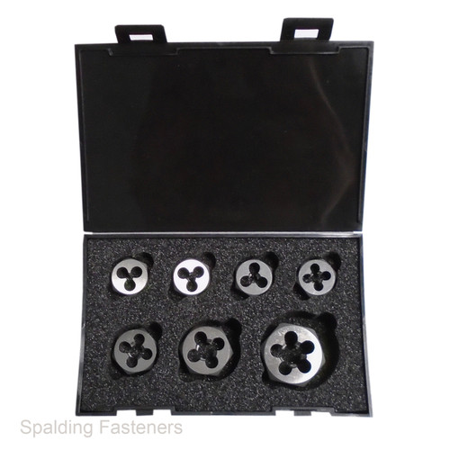 Metric Carbon Steel Hex Die Nut Threading Set M3 - M24