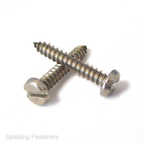 Assorted No 6, 8 & 10 Imperial Stainless Steel Pan Slotted Self Tapping Screws