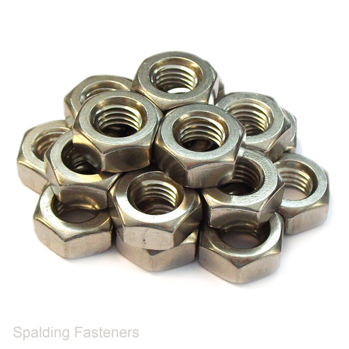 Assorted UNF Stainless Steel Hex Head Set Screw Fully Threaded Bolts & Full Nuts