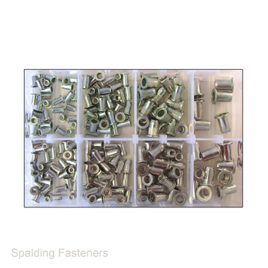 Assorted Metric Aluminium & Steel Nutsert Rivnut Rivet Nuts - Spalding ...