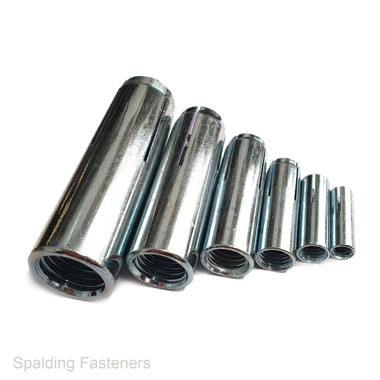 Wholesale Wedge Anchor M24X250 Through Bolt Nut Heavy Duty Expansion Concrete Fastener Carbon Steel Thread Wzp Zinc Coating China Factory