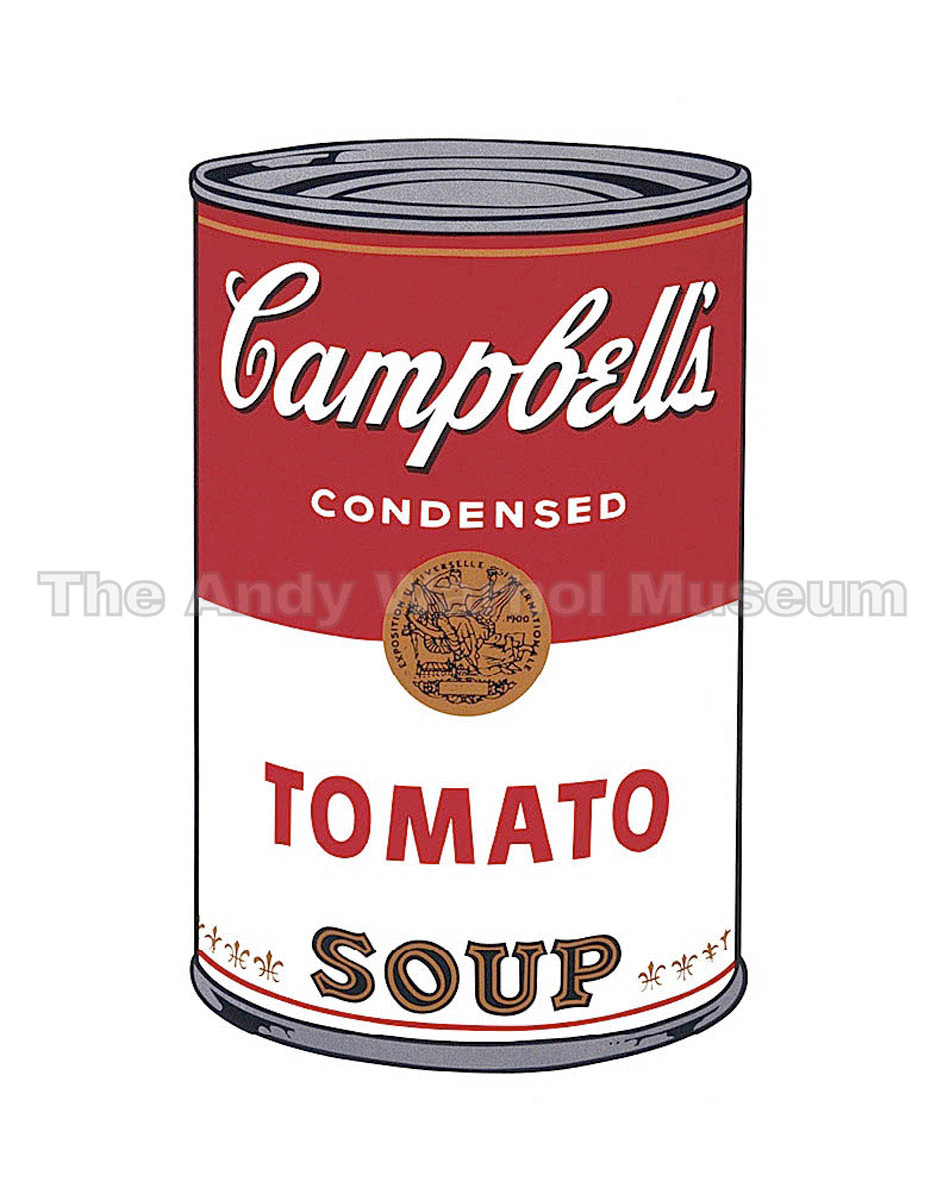 Warhol Campbell's Tomato Soup Poster