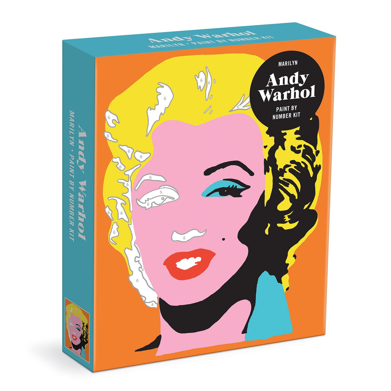 Warhol Marilyn Paint by Number
